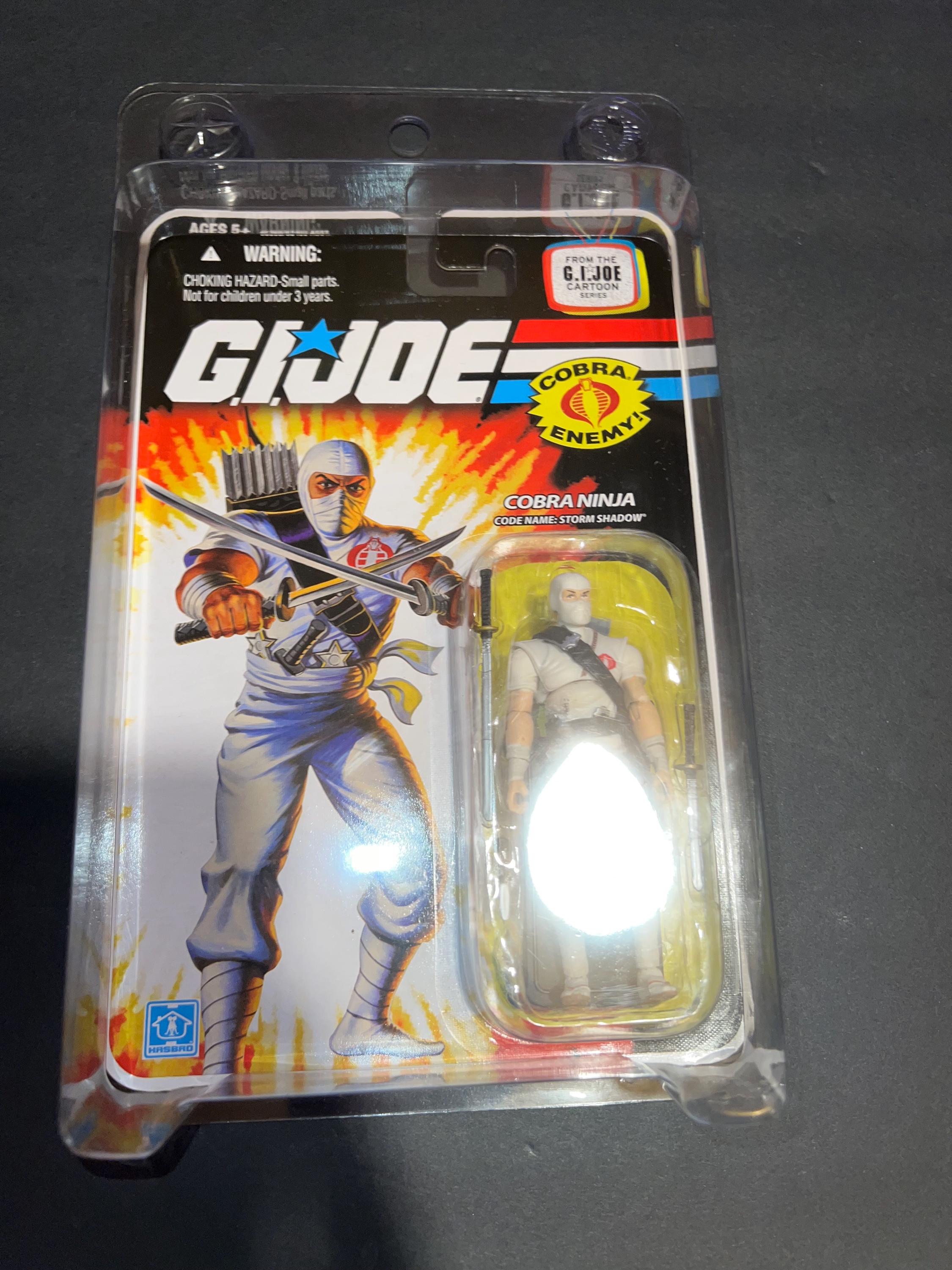 Cobra Ninja Storm Shadow GI Joe 25th Cobra Battle Pack STORM