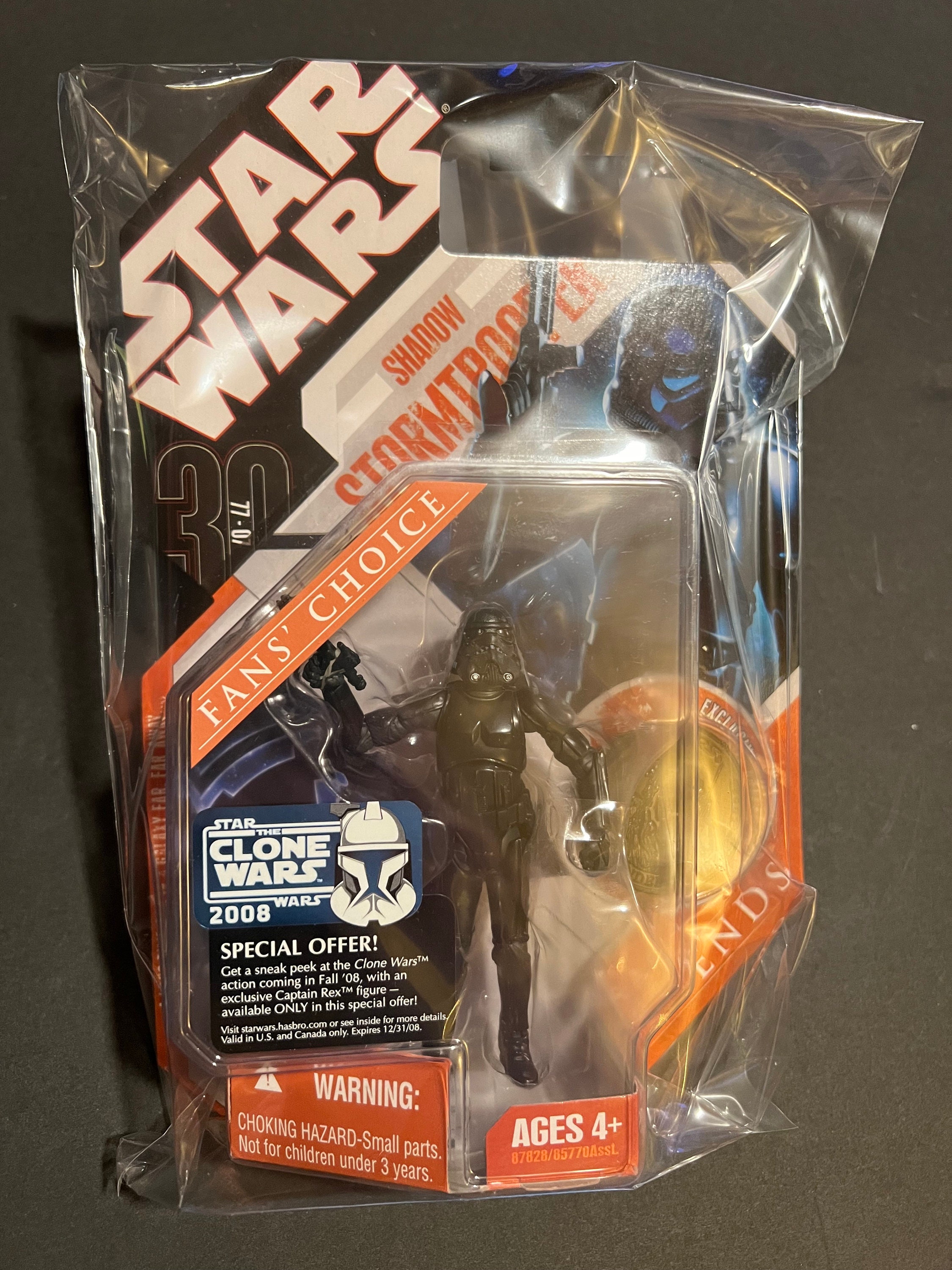 2007 Star Wars ROTJ 30th Anniversary 77-07 Saga Legends Shadow