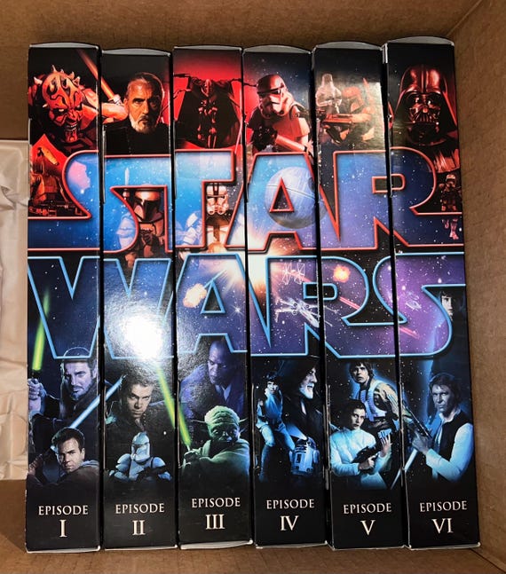 STAR WARS  Blu-ray  6点(11作品) まとめ売り 2011 Star Wars Blu-ray Commemorative Figures 6 Sets Each Set