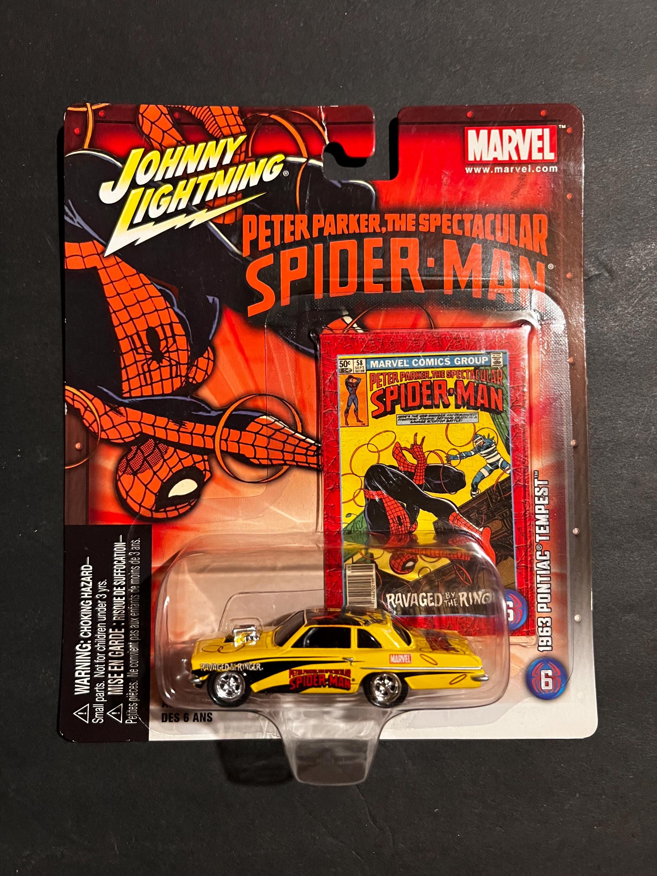2004 Johnny Lightning Marvel Spectacular Spider-man 1963 Pontiac