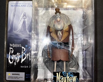 2006 Tim Burtons Corpse Bride Series 2 Mayhew McFarlane Toys Brand New Sealed
