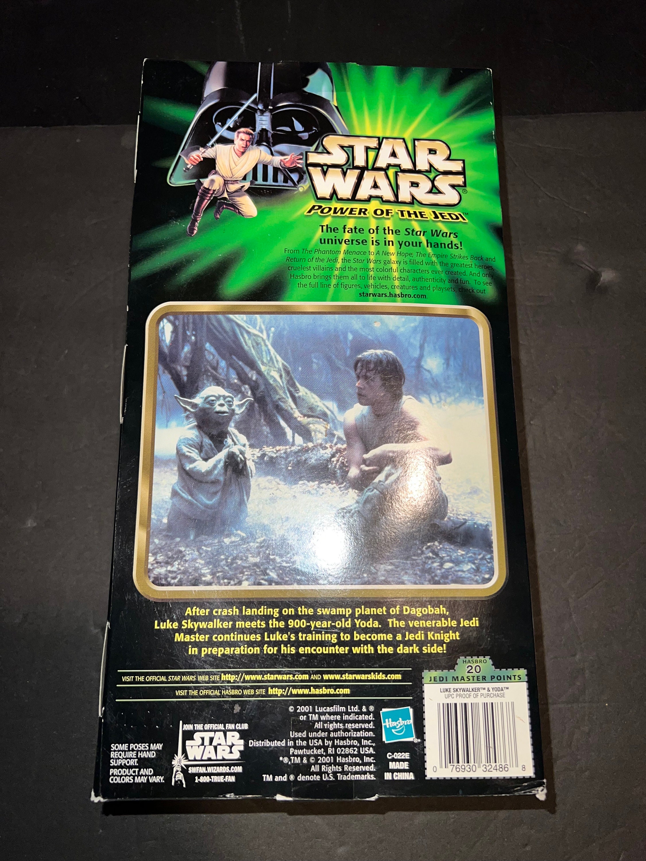 安い購入 Jedi the of Power Wars Star 2001 Luke 12 Yoda & Skywalker その他