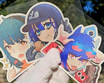 HANDMADE EXCLUSIVE Ado Hibana World Tour - Glitter Vinyl on Matte