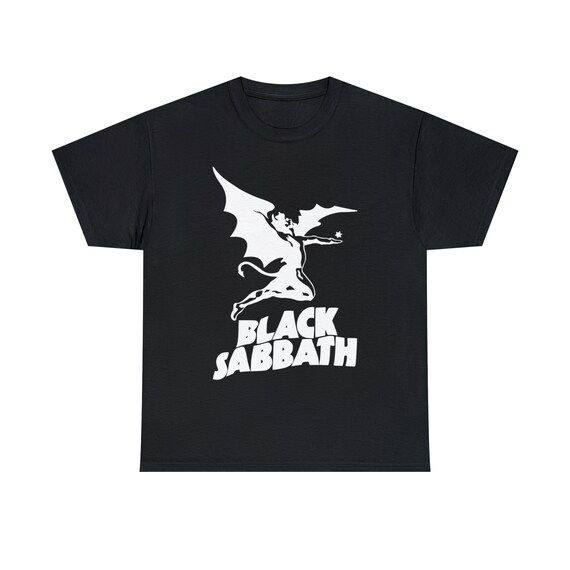 Black Sabbath T Shirt Fallen Angel Heavy Metal Ozzy Osbourne Judas Priest Iron Maiden Deep Purple Dio Unisex Heavy Cotton T Shirt S 5XL Etsy Canada