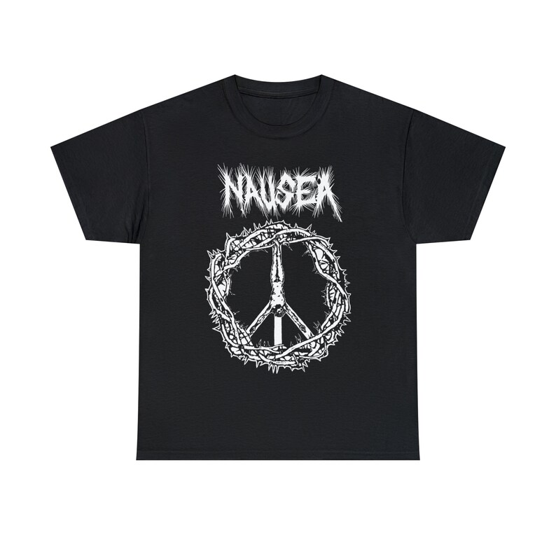 Nausea T Shirt Punk Anticlimax Conflict Disrupt Icons of Filth Extreme