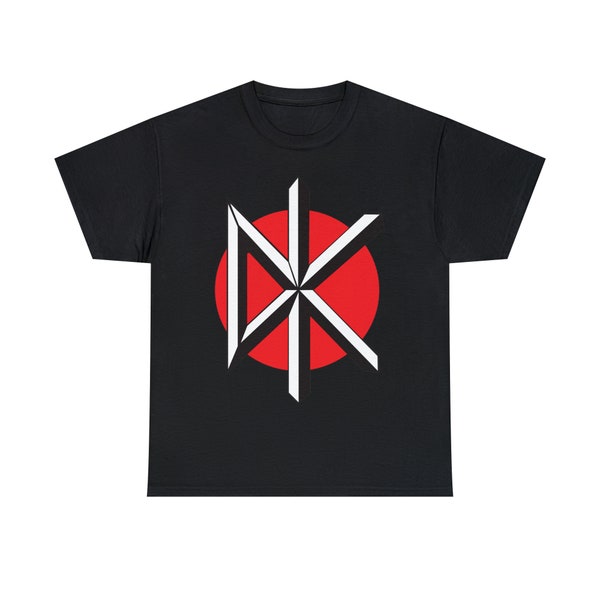 Dead Kennedys T Shirt DK Logo Punk Hardcore Black Flag Circle Jerks Jello Biafra Bad Brains Minor Threat  Unisex Heavy Cotton T-Shirt S-5XL