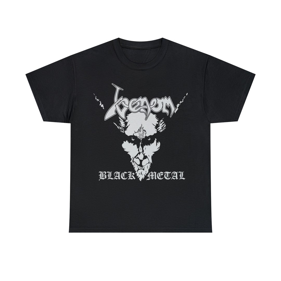 Venom T Shirt Black Metal Bathory Hellhammer Celtic Frost Mercyful Fate ...