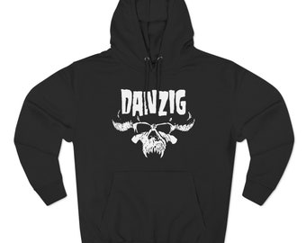 Danzig Hoodie Sweatshirt Glen Danzig Misfits Samhain Type O Negative Ministry Black Label Society Unisex Premium Pullover Hoodie S-3XL