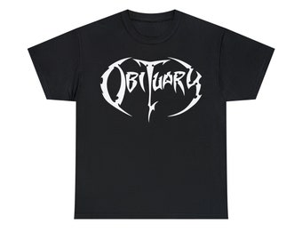 Obituary T Shirt Tampa Death Metal Deicide Death Morbid Angel Cannibal Corpse Carcass Suffocation Vader Unisex Heavy Cotton T-Shirt S-5XL