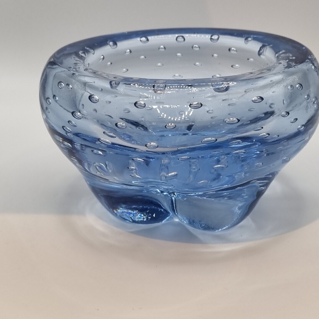 Whitefriars Glass Bowl 9294 by Geoffrey Baxter Molar Bowl Art Glass