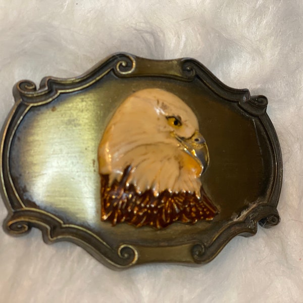 1978 Raintree Brass Eagle Belt Buckle