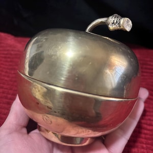 Brass Apple trinket