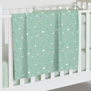 Cloud Baby Swaddle Blanket: Soft Jersey Knit Newborn Wrap