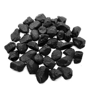 Natural Black Spinel Nugget Rough – 16-20 mm Raw Crystals for Jewelry Making, Wire Wrapping, Healing Crafts, For Making Beads/Cabochon