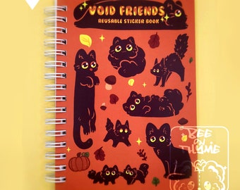 Void Friends Reusable Sticker Book