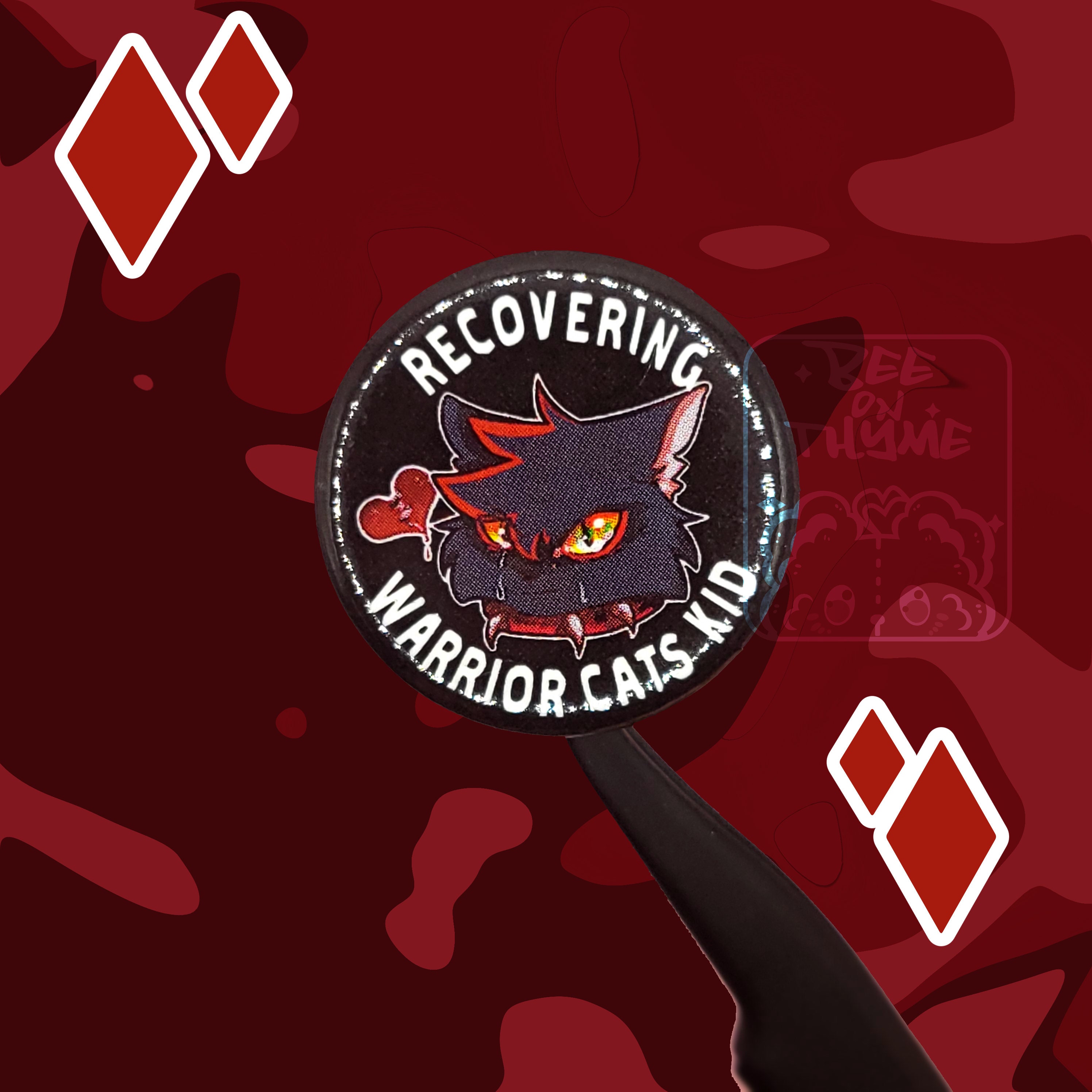 warriors inspired ashfur Sticker for Sale by MagicPistachio