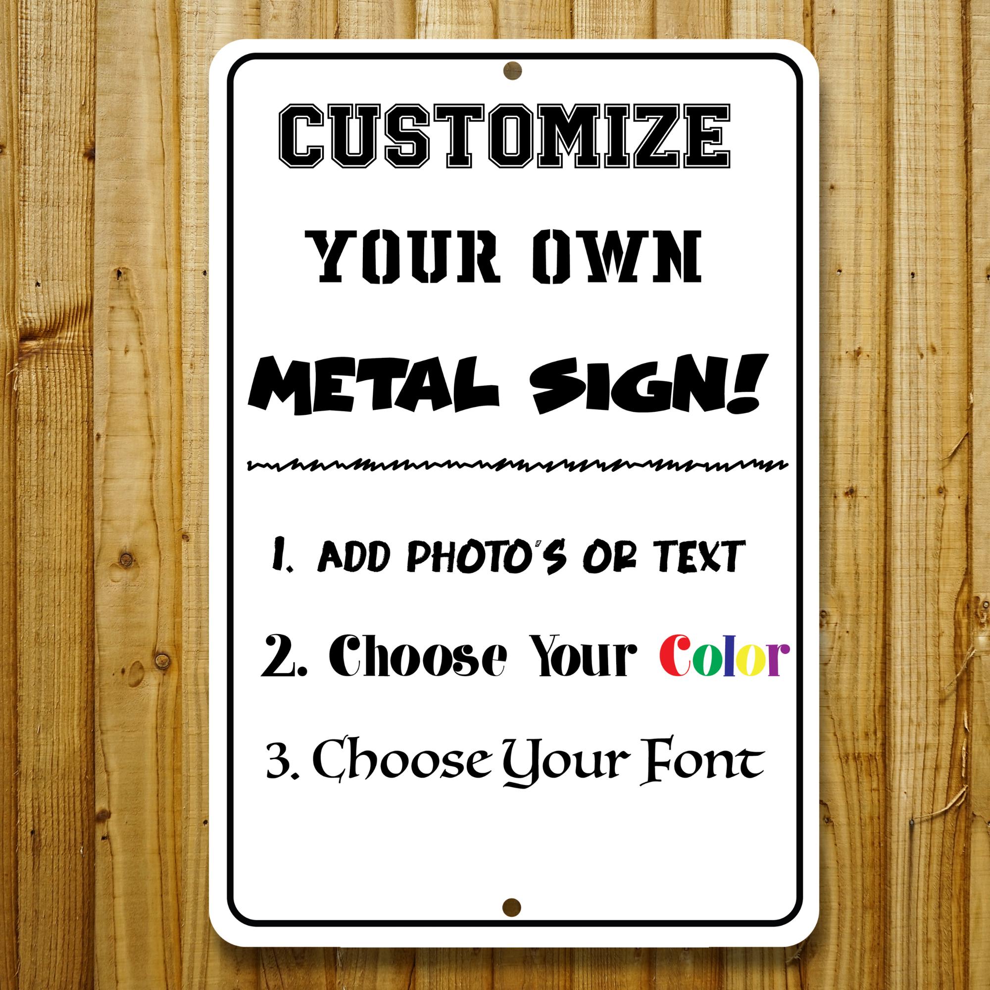 URLLUAE Metal Sign – 8x12 Inch Vintage Style Tin Sign For Wall Decor, Man Cave, Garage, Or Bar - View #2
