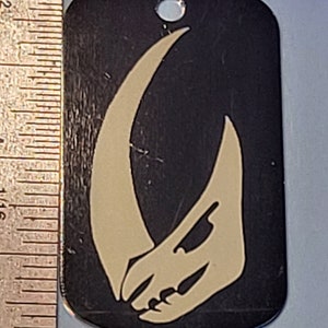 Mudhorn Dog Tag Necklace