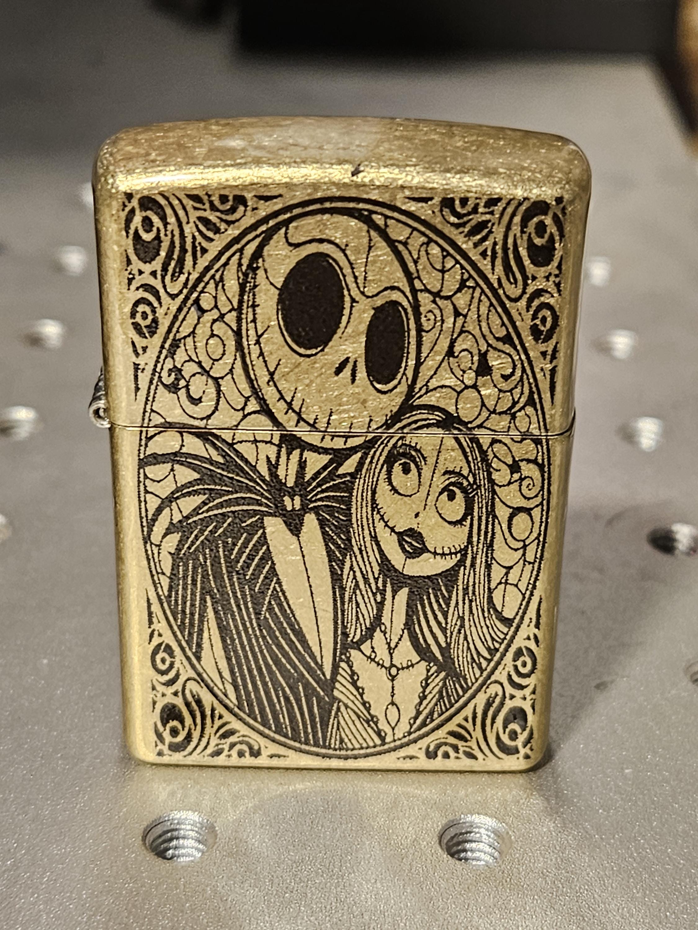 Zippo Lighter - Jack and Sally (nbc)/customizable Lighter - Etsy