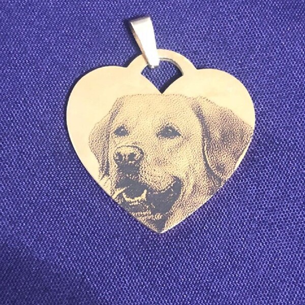 Pet Photo Necklace Etsy Canada