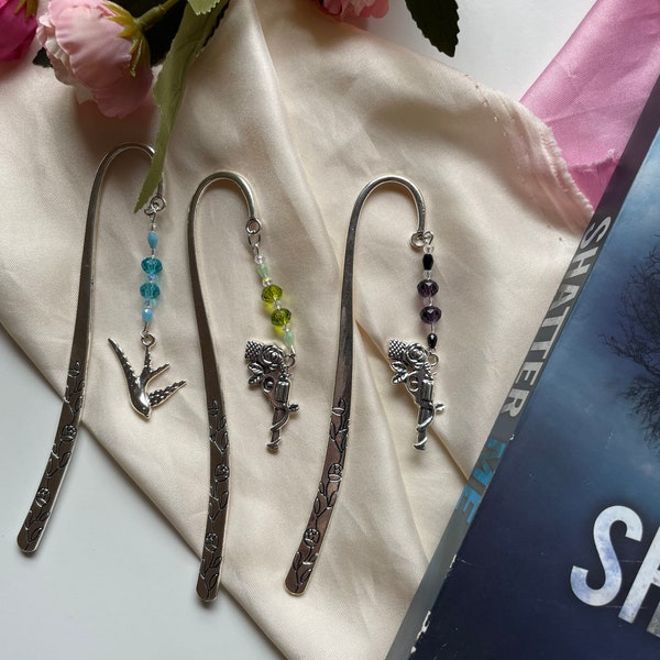 Shatter Me inspired metal bookmark | metal bookmark, Juliette, Warner, Kenji