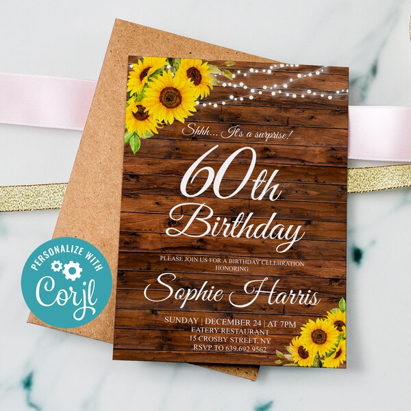 Sunflower Birthday - Etsy