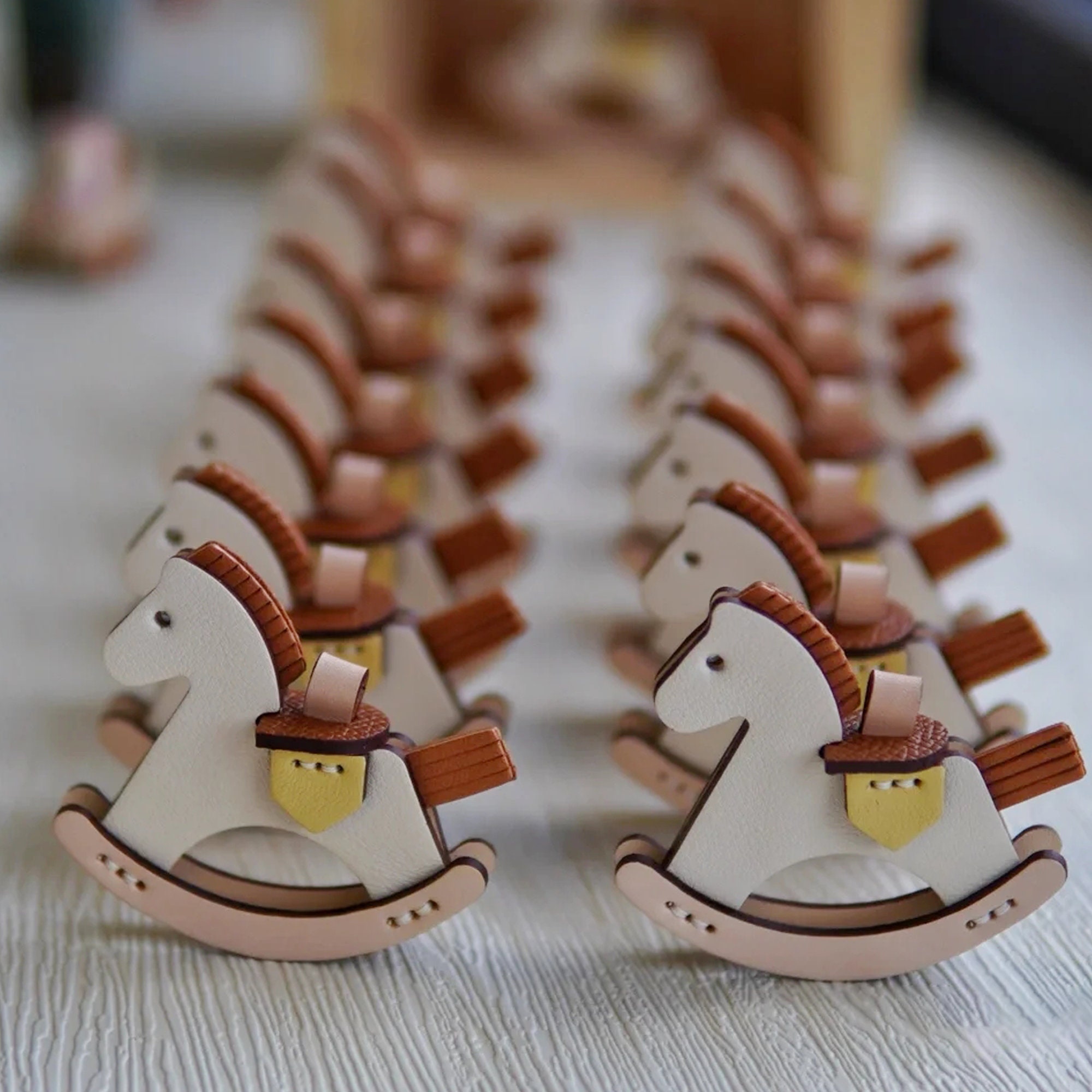 Hermes Rose Mexico Grigri Rodeo Horse Bag Charm Key Chain Carmen – MAISON  de LUXE