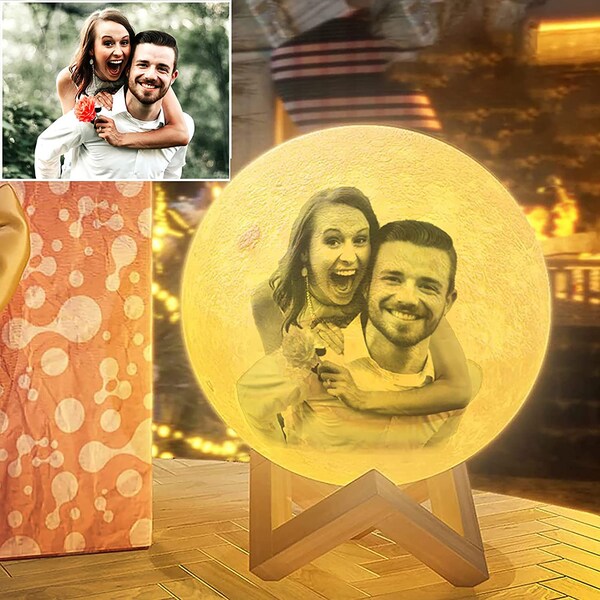 Moon Picture Lamp - Etsy