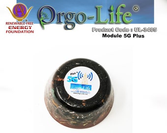 Orgo-Life UL-3405 (For large cities, with 6 crystals) 2X stronger protection against EMF and 5G & 6G, where it is are very abundant