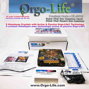Himalayan Crystal Quantum Tablet: Orgo-Life 5G & EMF Equalizer