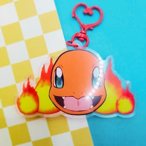 Fire Lizard Keychain  [Preorder]