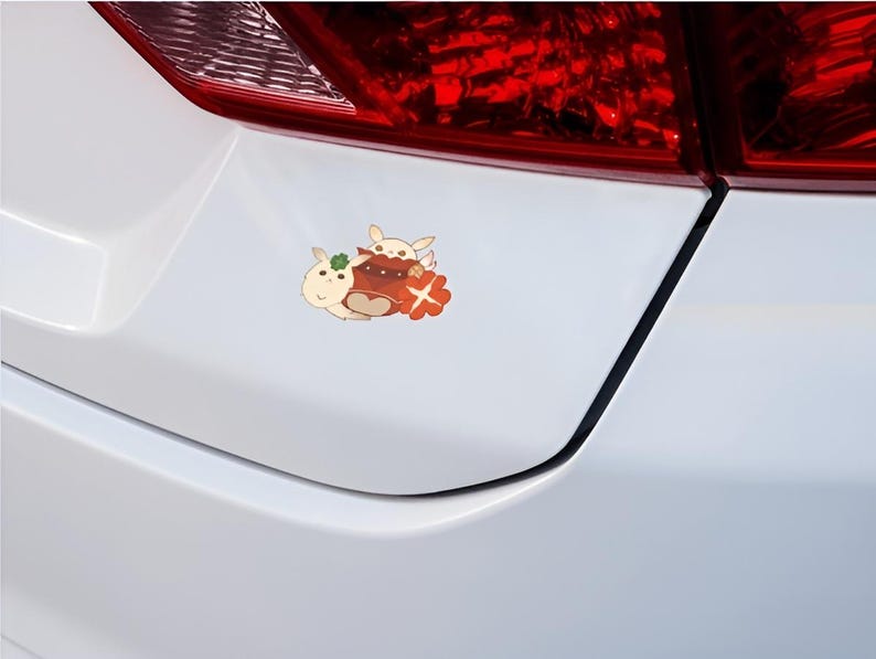 Klee Dodoco Car Decal: Genshin Impact Waterproof Sticker [preorder] - Etsy