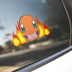 Fire Lizard Car Decal  [Preorder]