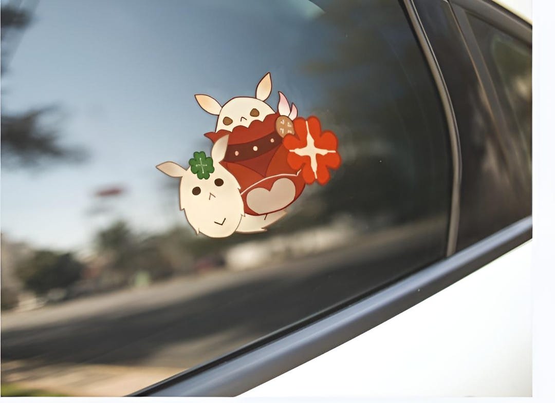Klee Dodoco Car Decal: Genshin Impact Waterproof Sticker [preorder] - Etsy