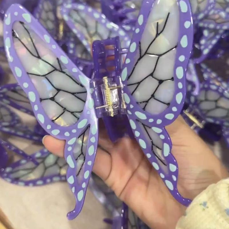 Demon Slayer Shinobu Hair Clips Etsy
