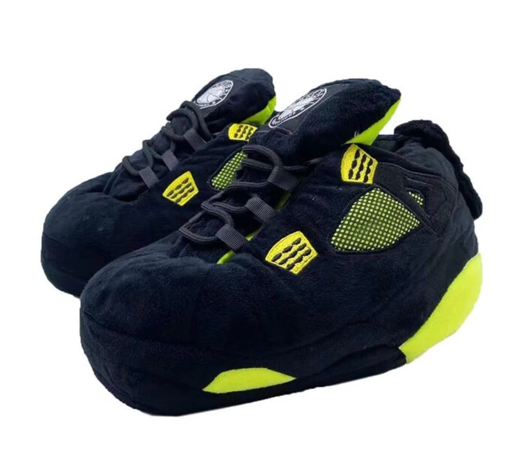 black and yellow retro 4s