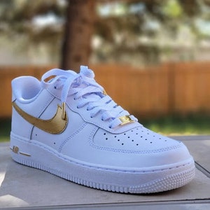 custom air force 1 gold