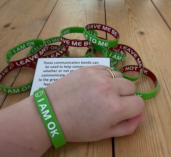 Autism Communication Bracelet SEN Nonverbal Nonspeaking Etsy Australia
