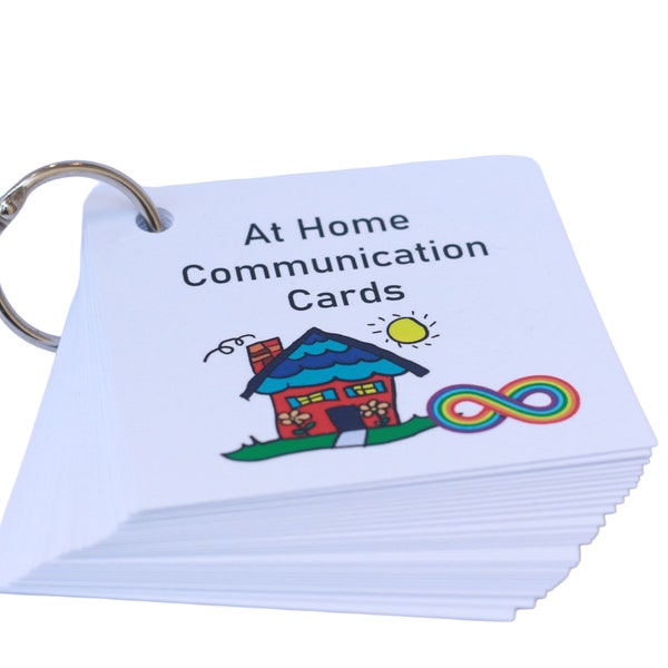 At Home Autistic Communication Cards