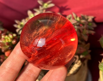 Natural Multicolored Carnelian Crystal Sphere - 1515.36 G - Etsy