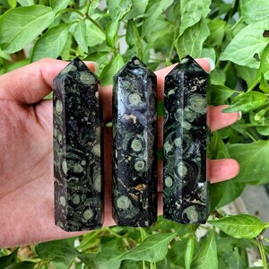 70g+ Natural Kambaba Obelisk Tower,Quartz Crystal Point Wand,Crystal Tower,Home Decor,Crystal Tower,Reiki Heal,Crystal Gifts,Energy Crystal