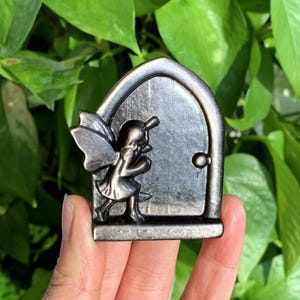 2.3&quot; Natural Silver Obsidian Butterfly Fairy,Quartz Fairy,Crystal Fairy,Crystal Door,Fairy Sculpture,Crystal Heal,Home Decor,Crystal Gifts