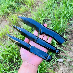 Top! Natural Hand carved Ice Obsidian Knife Carving,Crystal quartz dagger,Crystal dagger,Healing knife,Crystal knife,Crystal sword