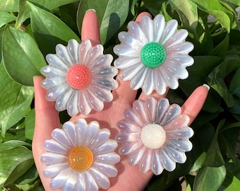 2.3" Natural Selentie Sunflower,Selentie Flower,Crystal Daisy,Quartz flower,Mineral Specimen,Home Decor,Reiki Healing,Crystal Gifts