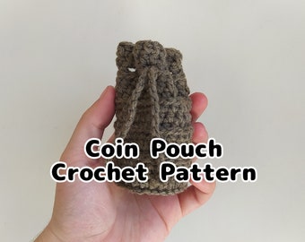 Coin Pouch Crochet Pattern