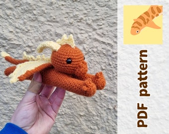 Amigurumi Dragon Crochet Pattern