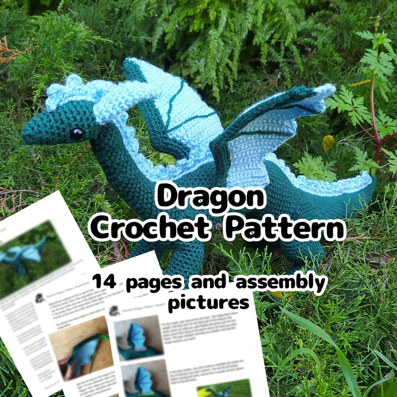 Dragon Pattern - Etsy