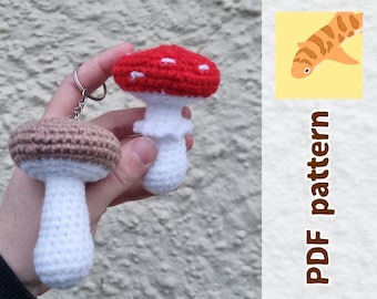 No Sew Crochet Mushroom Pattern
