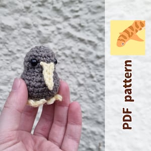 Kiwi Bird Crochet Pattern