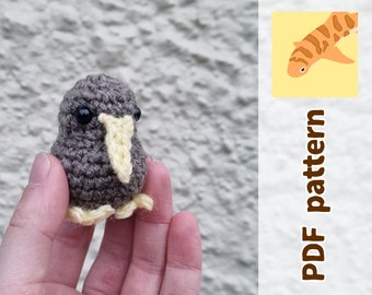 Kiwi Bird Crochet Pattern